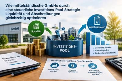 Wie mittelständische gmbhs durch eine steuerliche investitions‑pool‑strategie liquidität und abschreibungen gleichzeitig optimieren